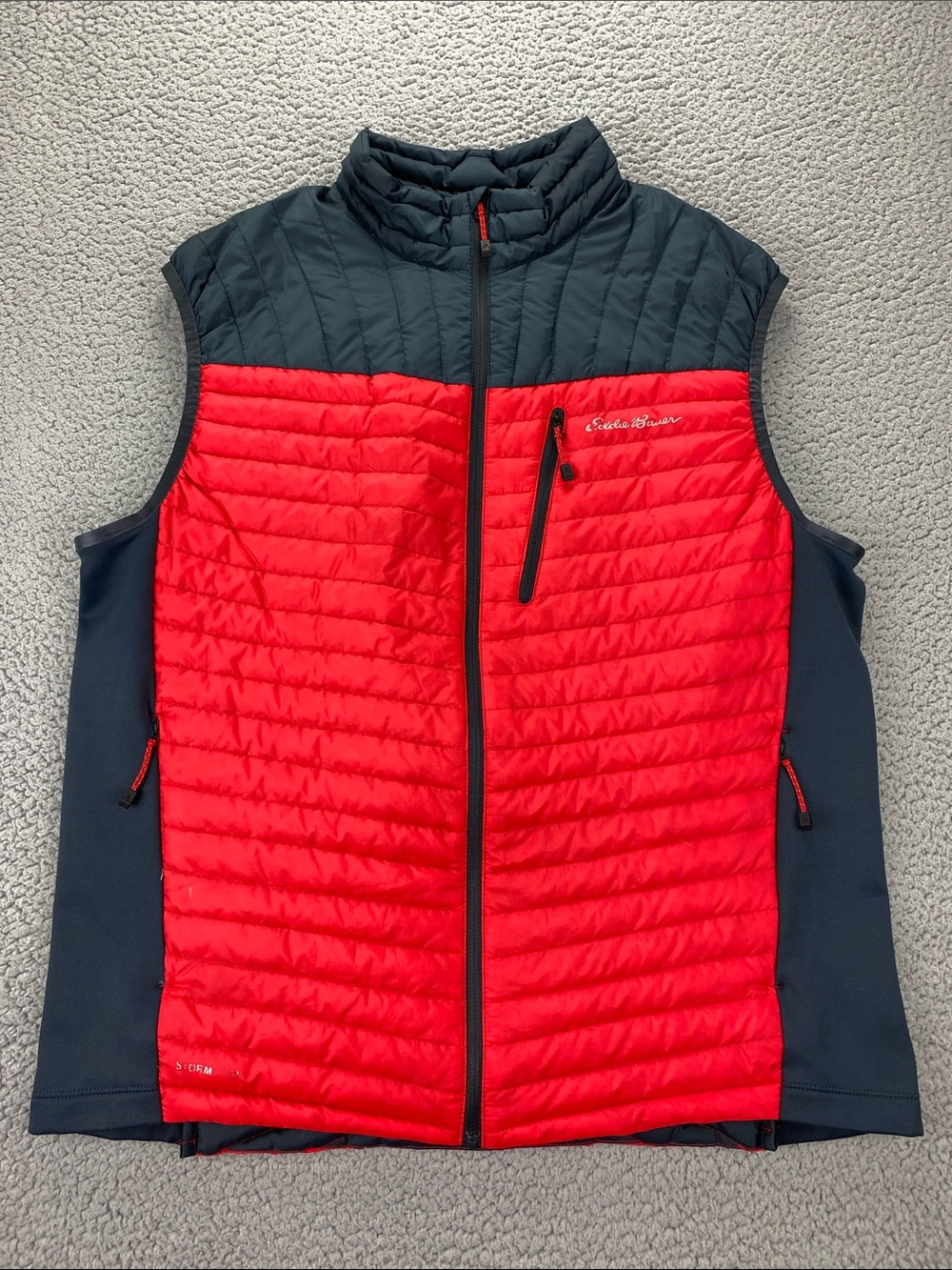 Eddie Bauer First Ascent StormDown 800 Men's Down Puffer Vest  |  Size: L